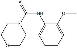  N4-(2-methoxyphenyl)morpholine-4-carbothioamide