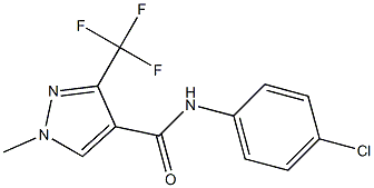 N4-(4-chlorophenyl)-1-methyl-3-(trifluoromethyl)-1H-pyrazole-4-carboxamide