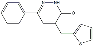 6-phenyl-4-(2-thienylmethyl)-2,3-dihydropyridazin-3-one