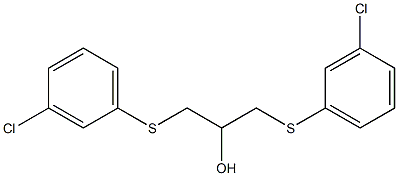 1,3-bis[(3-chlorophenyl)sulfanyl]-2-propanol