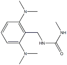 N-[2,6-di(dimethylamino)benzyl]-N'-methylurea Structure