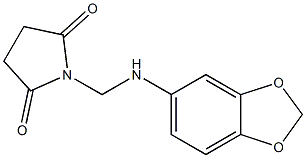 1-[(1,3-benzodioxol-5-ylamino)methyl]pyrrolidine-2,5-dione