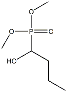 dimethyl (1-hydroxybutyl)phosphonate 化学構造式