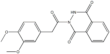 2-[2-(3,4-dimethoxyphenyl)acetyl]-1,2,3,4-tetrahydrophthalazine-1,4-dione