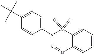 2-[4-(tert-butyl)phenyl]-1lambda~6~,2,3,4-benzothiatriazine-1,1(2H)-dione