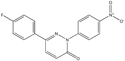 6-(4-fluorophenyl)-2-(4-nitrophenyl)-2,3-dihydropyridazin-3-one