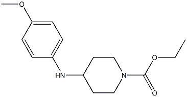 ethyl 4-(4-methoxyanilino)tetrahydro-1(2H)-pyridinecarboxylate