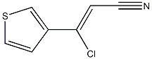 3-chloro-3-(3-thienyl)acrylonitrile