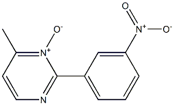 6-methyl-2-(3-nitrophenyl)pyrimidine 1-oxide