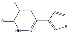 4-methyl-6-(3-thienyl)-2,3-dihydropyridazin-3-one