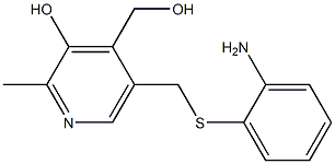 5-{[(2-aminophenyl)thio]methyl}-4-(hydroxymethyl)-2-methylpyridin-3-ol