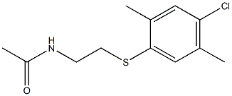 N1-{2-[(4-chloro-2,5-dimethylphenyl)thio]ethyl}acetamide