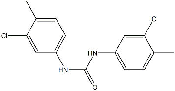 N,N'-bis(3-chloro-4-methylphenyl)urea,,结构式