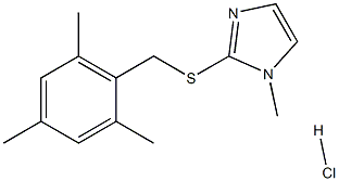 2-[(mesitylmethyl)thio]-1-methyl-1H-imidazole hydrochloride