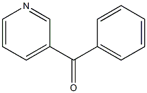 phenyl(3-pyridyl)methanone Struktur