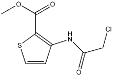 methyl 3-[(2-chloroacetyl)amino]-2-thiophenecarboxylate