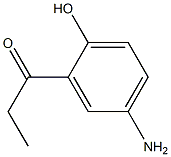 1-(5-amino-2-hydroxyphenyl)propan-1-one 结构式