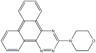  4-phenanthro[9,10-e][1,2,4]triazin-3-ylmorpholine