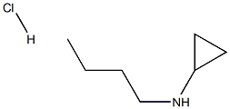 N-butyl-N-cyclopropylamine hydrochloride Struktur