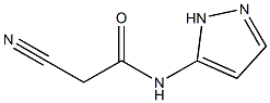 N1-(1H-pyrazol-5-yl)-2-cyanoacetamide Structure