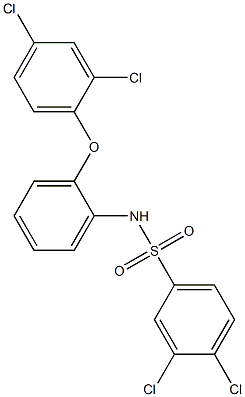  N1-[2-(2,4-dichlorophenoxy)phenyl]-3,4-dichlorobenzene-1-sulfonamide