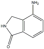 4-amino-1-isoindolinone,,结构式