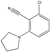  2-chloro-6-tetrahydro-1H-pyrrol-1-ylbenzonitrile