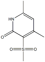 4,6-dimethyl-3-(methylsulfonyl)-2(1H)-pyridinone