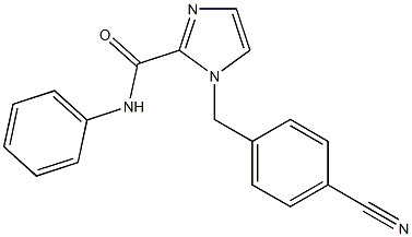 1-(4-cyanobenzyl)-N-phenyl-1H-imidazole-2-carboxamide