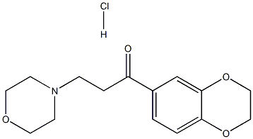 1-(2,3-dihydro-1,4-benzodioxin-6-yl)-3-morpholinopropan-1-one hydrochloride
