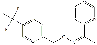 1-(2-pyridinyl)-1-ethanone O-[4-(trifluoromethyl)benzyl]oxime|