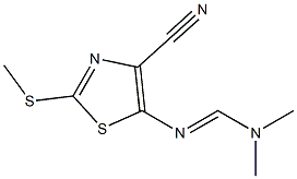 N'-[4-cyano-2-(methylthio)-1,3-thiazol-5-yl]-N,N-dimethyliminoformamide