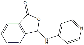 3-(4-pyridylamino)-1,3-dihydroisobenzofuran-1-one 结构式