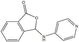 3-(4-pyridylamino)-1,3-dihydroisobenzofuran-1-one,,结构式