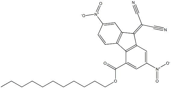 undecyl 9-(dicyanomethylidene)-2,7-dinitro-9H-fluorene-4-carboxylate
