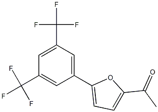  1-{5-[3,5-di(trifluoromethyl)phenyl]-2-furyl}ethan-1-one