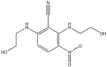 2,6-di[(2-hydroxyethyl)amino]-3-nitrobenzonitrile