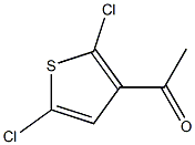 1-(2,5-dichlorothien-3-yl)ethanone 化学構造式