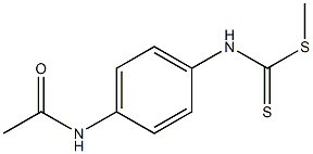  methyl [4-(acetylamino)anilino]methanedithioate