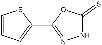 5-(2-thienyl)-1,3,4-oxadiazole-2(3H)-thione
