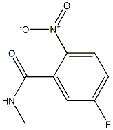 5-fluoro-N-methyl-2-nitrobenzamide 结构式