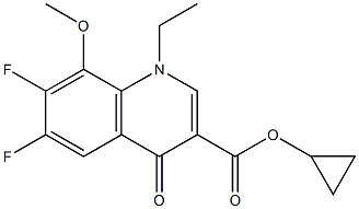 Cyclopropyl-6,7-Difluoro-1,4-Dihydro-8-Methoxy-4-Oxo-3- Quinoline CarboxylicAcid Ethyl Easter