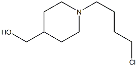 (1-(4-chlorobutyl)piperidin-4-yl)methanol Struktur