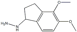 (4,5-dimethoxy-2,3-dihydro-1H-inden-1-yl)hydrazine|