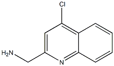 (4-chloroquinolin-2-yl)methanamine 结构式