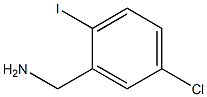 (5-chloro-2-iodophenyl)methanamine Structure