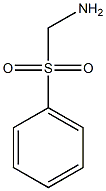 (phenylsulfonyl)methanamine 化学構造式