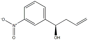 (R)-1-(3-NITRO-PHENYL)-BUT-3-EN-1-OL,,结构式