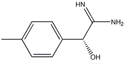 (R)-2-hydroxy-2-p-tolylacetamidine Struktur