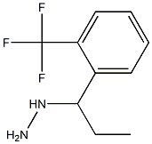 1-(1-(2-(trifluoromethyl)phenyl)propyl)hydrazine